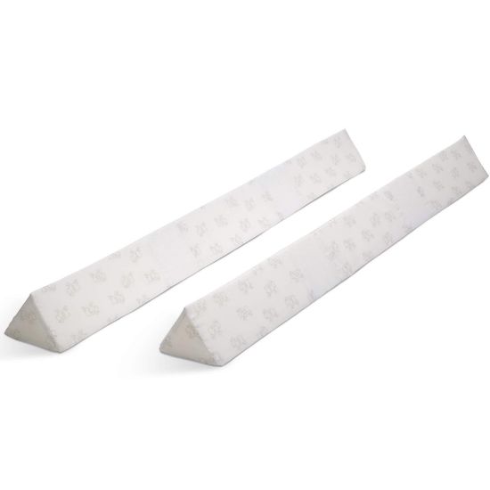 Picture of Serta Perfect Sleeper Extra Long Foam Bedrail - Guardrail for Toddlers & Kids with Water-Resistant, Non-Slip & Machine Washable Cover - 2pk, White