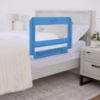 Picture of Dream On Me Mesh Security Bed Rail - Toddler Safety Guard with breathable mesh, reinforced anchor system, lightweight, portable, fits adult twin-size beds, Blue