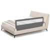 Picture of BABY JOY Bed Rails for Toddlers, 71'' Extra Long, Swing Down Bed Guard w/Safety Strap, Folding Baby Bedrail for Kids Twin, Double, Full Size Queen & King Mattress (71-Inch, Gray)