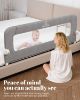 Picture of Aptododo 59" Upgraded Bed Rail for Toddlers with U-Shape Base, Toddler Bed Rails with More Stable and Secure, Fit for Twin, Full, Queen Size Bed,High/Low Mattresses, Box/Platform Bed