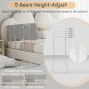 Picture of BAIIBIHEP Baby Bed Bumpers for Toddlers Kids Bed,Baby Foam Bed Rail Guard for Elderly Adults,70.8inch Foam Padded Side RailSoft Safety Guard Rail for Kids,Side Rail for Queen King Twin Full Size