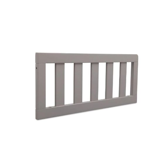 Picture of Toddler Bed Safety Guard Rail Compatible with Delta Children Convertible Cribs - Solid Wood Rail for Convertible Crib to Toddler Bed Conversion - Safety Guard Rail for Children (Grey - 026, #0094)