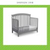 Picture of Toddler Bed Safety Guard Rail Compatible with Delta Children Convertible Cribs - Solid Wood Rail for Convertible Crib to Toddler Bed Conversion - Safety Guard Rail for Children (Grey - 026, #0094)