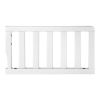 Picture of Salcod Toddler Crib Guardrail Compatible with Dream On Me Convertible Crib, Crib Rail for Prevent Toddler from Rolling Off The Bed, White