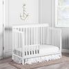 Picture of Salcod Toddler Crib Guardrail Compatible with Dream On Me Convertible Crib, Crib Rail for Prevent Toddler from Rolling Off The Bed, White