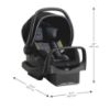 Picture of Pivot Xpand Modular Travel System with LiteMax Infant Car Seat with Anti-Rebound Bar (Ayrshire Black)