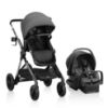 Picture of Evenflo Pivot Xpand Modular Travel System with LiteMax Infant Car Seat (Sabino Gray)