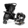 Picture of Chicco Viaro Travel System, Viaro Quick-Fold Stroller with KeyFit 30 Infant Car Seat and Base, Apex/Black