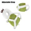 Picture of PandaEar Baby Head Protection Backpack Toddler Adjustable Walking Head Protector, Head Protection Backpack Wear Safety Pad for Falling Crawling and Walking (Green)