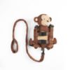Picture of Berhapy 2 in 1 New Monkey Toddler Safety Harness Backpack Children's Walking Leash StrapBrown