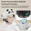 Picture of MAMBOBABY Guard Baby Head Protector Helmet for Crawling and Walking - No Bumps, Soft Safety Peak, Ultra Light, Adjustable - Suitable for Babies 6-24 Months - Panda