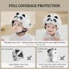 Picture of MAMBOBABY Guard Baby Head Protector Helmet for Crawling and Walking - No Bumps, Soft Safety Peak, Ultra Light, Adjustable - Suitable for Babies 6-24 Months - Panda