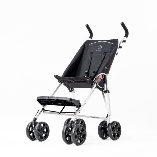 Picture of Coche XL Special Needs Stroller, Disability Stroller for Older Child, Larger Size Pushchair, Easy Folding System, Lightweight Aluminum Frame (Black)