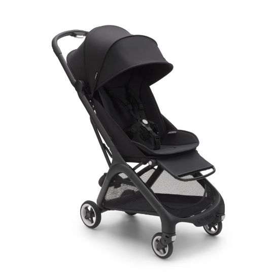Picture of Bugaboo Butterfly - 1 Second Fold Ultra-Compact Stroller - Lightweight & Compact - Great for Travel - Midnight Black