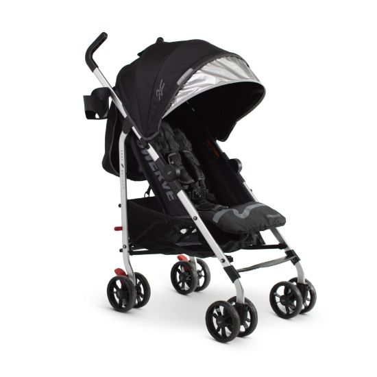 Picture of Baby Delight | Swerve Stroller | Lightweight | for Travel & Everyday | Multi-Position Recline | Compact Fold | Extra Storage | Black