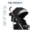 Picture of Baby Delight | Swerve Stroller | Lightweight | for Travel & Everyday | Multi-Position Recline | Compact Fold | Extra Storage | Black