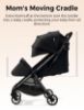 Picture of Momcozy ClickGo Lightweight Stroller, Compact Travel Stroller for Airplane with One-Click Fold, Baby Strollers and Toddler Stroller with Large Canopy for Kids from 0 Months, Extendable UPF50+ Canopy