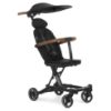 Picture of Evolur Cruise Rider Stroller with Canopy, Lightweight Umbrella Stroller with Compact Fold, Easy to Carry Travel Stroller - Noir Black