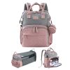 Picture of JOLLITO Baby Diaper Bag Backpack with Changing Station, Large Capacity, Stroller Straps and USB Charging Port, Baby Registry Search for Boys & Girls
