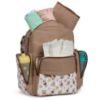 Picture of Disney Diaper Bag Backpack with Changing Pad Winnie the Pooh - 16 Nylon Baby Bag for Parents, Insulated Bottle Holders, Multiple Storage Pockets