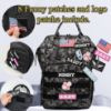 Picture of QWREOIA Camo Diaper Bag Backpack for Dad and Mom with USB Charging Port Stroller Straps and Insulated Pocket,army military Travel Nappy Backpack (DADDY and MOMMY patches)
