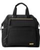 Picture of Skip Hop Diaper Bag Backpack: Mainframe Large Capacity Wide Open Structure with Changing Pad & Stroller Attachement, Black with Gold Trim