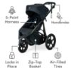 Picture of BOB Gear Wayfinder Travel System, Infant Car Seat and Stroller Combo, Nightfall
