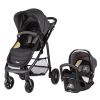 Picture of Diono Quantum 4 3-in-1 Travel System with LiteClik 30 R SafePlus Infant Car Seat and Base, Rear-Facing for Infants 4-30lbs, Includes Infant Car Seat Folding Stroller and Toddler Seat (Gray Slate)