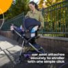 Picture of Cosco Kids Simple Stroll Travel System, Brickwork