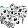 Picture of Shopping Cart Cover for Baby,2-in-1 Baby Cart Covers with Portable Cloth Bag Cart Seat Pad for Babies Grocery Cushion Cover Restaurant,Suitable for All Supermarkets and Restaurants