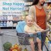 Picture of Portable Shopping Cart Cover for Baby with Easy Install, Breathable & Supportive High Chair Cover for Restaurant Seats, Universal Fit Grocery Cart Cover for Baby, Machine Washable Park Swing Insert