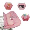 Picture of Shopping Cart Covers for Baby Girl Cart Cover for Babies, Infant High Chair Cover, Machine Washable, Non-Slide degisn (Pink Deer)
