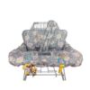 Picture of ICOPUCA Shopping Cart Cover for Baby, 2 in 1 cart Cover for Babies N high Chair Cover, Padded Grocery cart seat Cover for Baby Girl boy, with 1 Thick/Removable/Reversible Cushion, Flowers;
