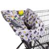 Picture of J.L. Childress Warner Bros. Shopping Cart & High Chair Cover for Baby, Kids, & Toddler - Cover for Grocery Carts & Restaurants, Universal Fit - Batman