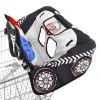 Picture of Cute Police Car Design Grocery Cart Cover for Baby