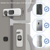 Picture of 2Pack Child Proof Refrigerator Lock,Fridge Locks for Kids with Sticky Adhesive Pads,Baby Safety Locks for Fridges, Cabinets, Drawers, Double Doors and More (2 Pack)