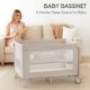 Picture of Obee Odee 4-in-1 Baby Bassinet with Playard, Napper Bassinet, Changing Table, Mosquito Net & Canopy, Storage and Toys for Newborn to Toddler