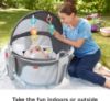 Picture of Fisher-Price Portable Bassinet On-The-Go Baby Dome, Travel Play Space with Developmental Newborn Toys & Canopy, Windmill