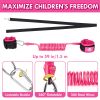 Picture of Lehoo Castle Toddler Leash for 1-5 Years, Baby Safety Harness for Girls with Anti-Lost Key Lock & Adjustable Strap, 3-in-1 Wrist Leash and Kids Backpack Harness for Walking Travel (Pink Minnie Mouse)