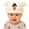 Picture of Nibelloo Baby Head Protector for Crawling Walking, Infant Helmet with Foam Bumpers, Adjustable Baby Helmet for Crawling Walking, Toddler Helmet - Head Protector for Baby Walking 12-24 Months. (Beige)