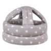Picture of Baby Safety Helmet, Infant Baby Head Protector Head Cushion Bumper Bonnet, Soft Headguard for Toddler Learning to Walk, Grey Star Style