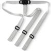 Picture of Today's Kids High Chair Straps Replacement Compatible with IKEA Antilop High Chair - Heavy Duty 3 Point Harness Seat Belt, Adjustable Durable Polyester, Soft & Comfortable on Baby's Skin - Gray