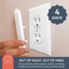 Picture of Dreambaby CoverPlug Paintable Outlet Plug Cover for Baby Safety -Electrical Wall Plate Socket Guard Protector (4 Pack)