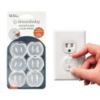 Picture of Dreambaby Plastic Baby Safety Outlet Plug Covers - 12 Pack - Outlet Covers Baby Proofing