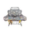 Picture of ICOPUCA Shopping Cart Cover for Baby, 2 in 1 cart Cover for Babies N high Chair Cover, Padded Grocery cart Cover for Baby Girl boy, Universal fit