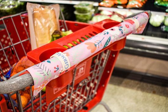 Picture of Shopping Cart Handle Cover, Magnet Closure, Waterproof, Sustainable