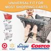 Picture of 2-in-1 Shopping Cart Cover and Cushy High Chair Cover for Baby, Universal Fit Cart Cover for Babies, Comfortable Cover for Grocery Cart, Must Have Baby Gift, Machine Washable, Gray