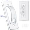Picture of Bates- Light Switch Guard Cover, 6 Pack, Clear, Toggle Switch Cover, Light Switch Blocker