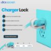 Picture of Lock Socket 3 Prong Outlet Lock (White) | Anti Theft Lock to Secure Three Pronged Plugs to the Outlet | an Innovative Way to Prevent Cords Unplugging|Child-Safe, with Security Screw |Made in USA
