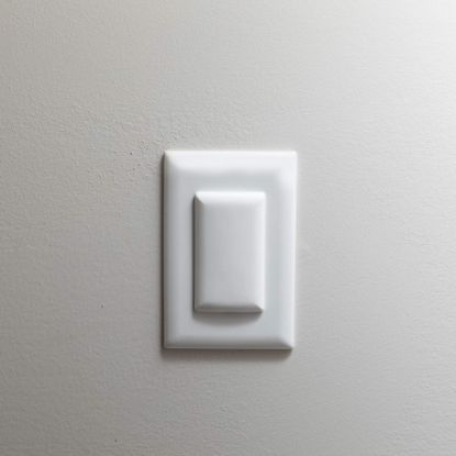 Picture of Qdos Safety StayPut Double Outlet Plug Cover - One Plug Covers Both Outlets! Secure Fit and Beveled Edges Prevent Small Fingers from Removing Unlike Other Products| Fits All Outlets | 12 Pack | White
